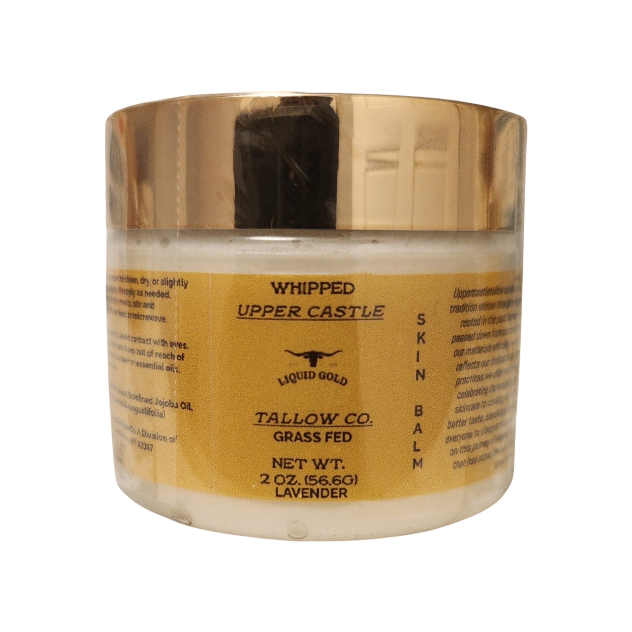 Whipped Grass‑Fed Tallow Balm for Deep Hydration