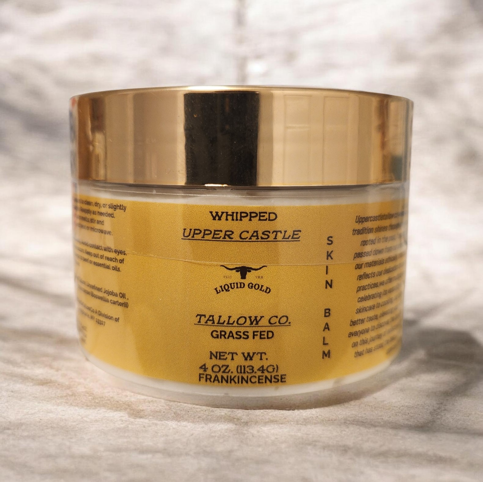 Whipped Grass‑Fed Tallow Balm