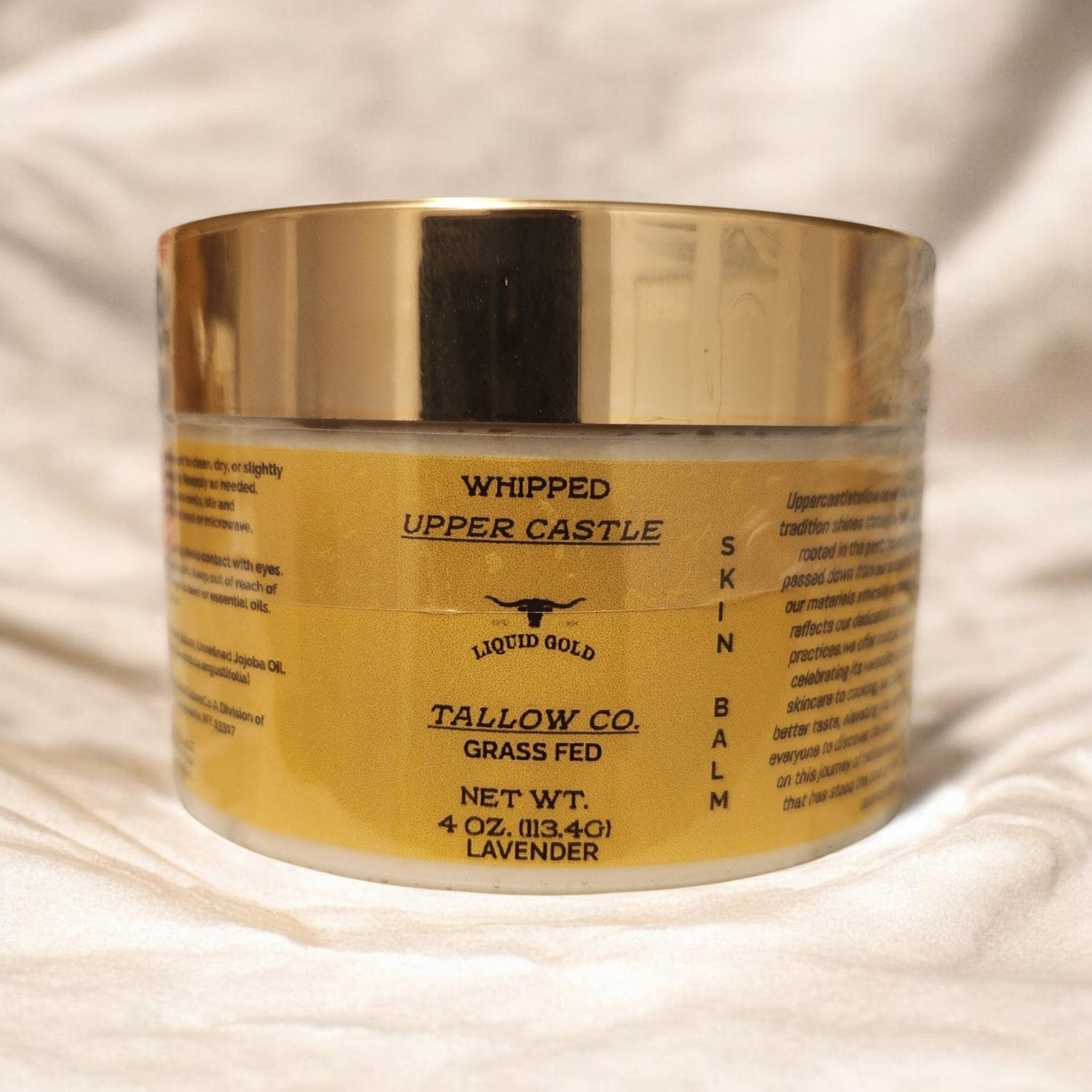 Whipped Grass‑Fed Tallow Balm