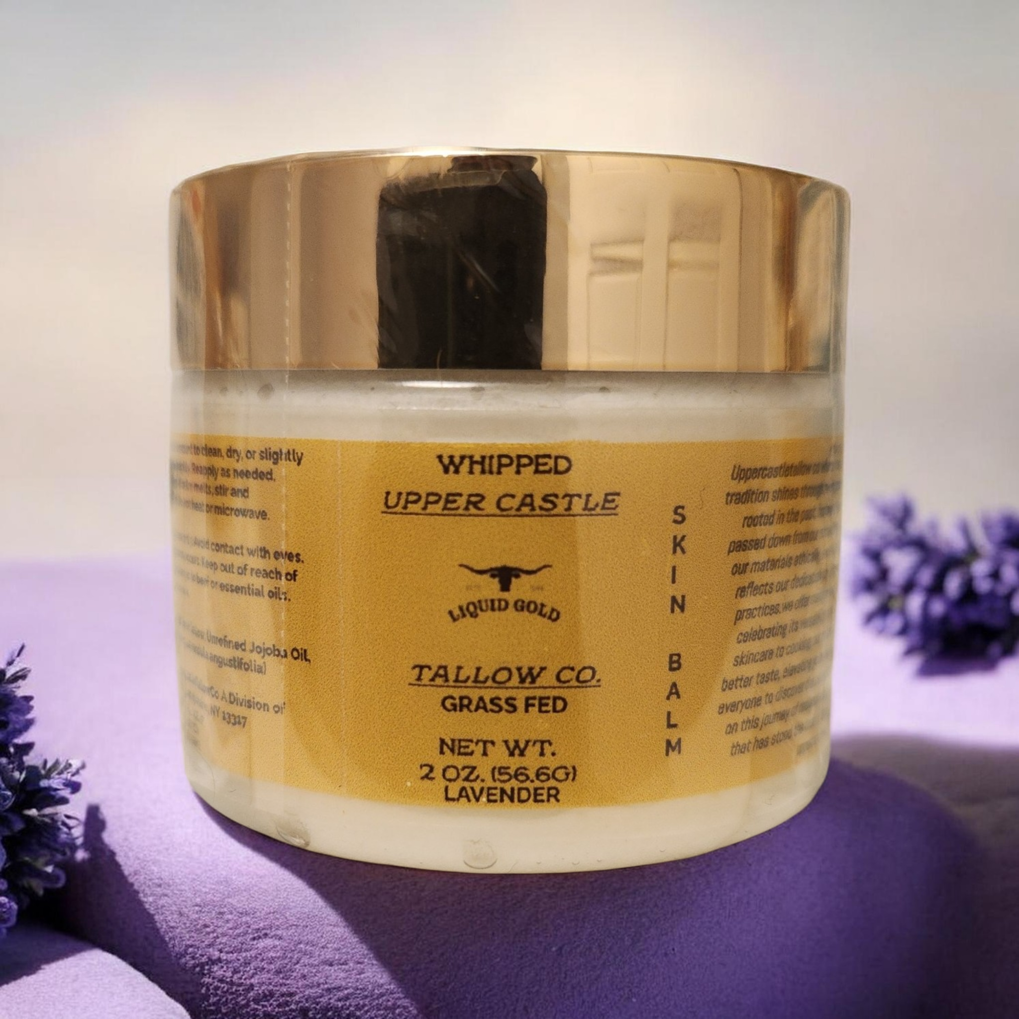 Whipped Grass‑Fed Tallow Balm