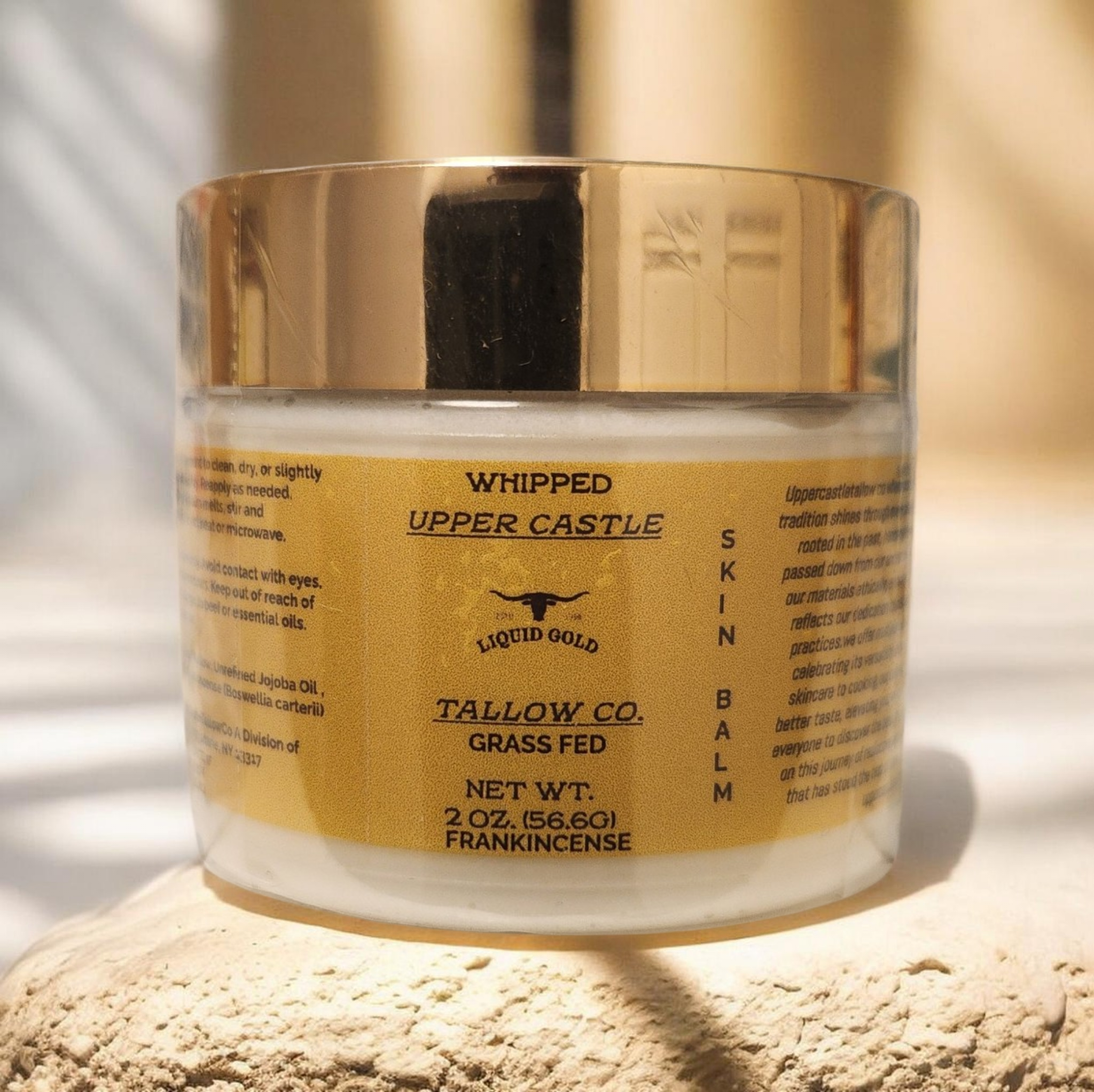 Whipped Grass‑Fed Tallow Balm